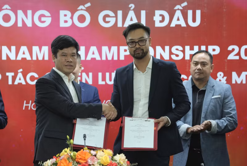  At the signing ceremony of cooperation between VTVcab and the MTGP took place on the morning of November 23.