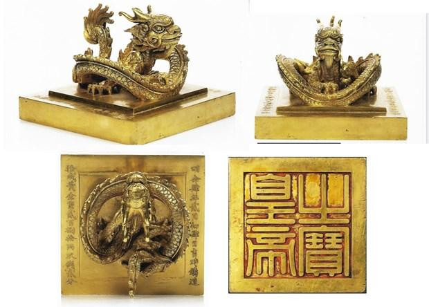 Auction for Vietnamese king’s gold seal further postponed in France (Photo: VNA)