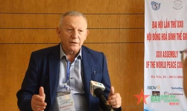 WPC General Secretary Athanasios Pafilis (Photo: qdnd.vn)