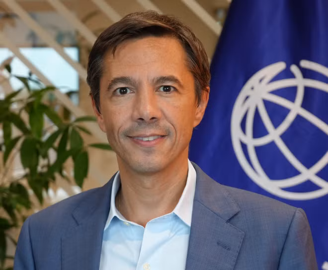 Andrea Coppola, the World Bank's Lead Country Economist and Programme Leader for Equitable Growth, Finance and Institutions in Vietnam, Cambodia, and Laos. (Photo: WB)