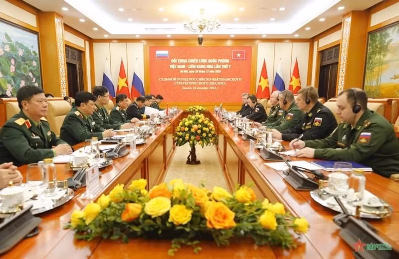 Seventh Vietnam-Russia defence strategic dialogue held in Hanoi