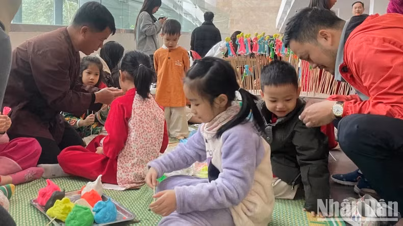 Children enthusiastically participate in games.