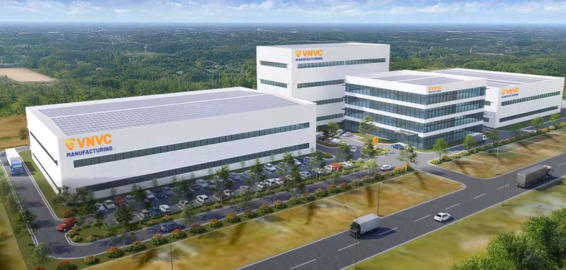 The large-scale vaccine factory is being built according to international standards.