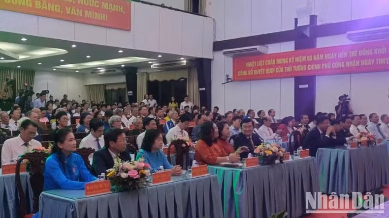 Delegates attending the ceremony. (Photo: HOANG TRUNG)