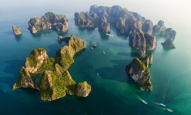 Northern Vietnam’s UNESCO-listed Halong Bay, one of the most beautiful places in the world (Photo: Wanderlust)