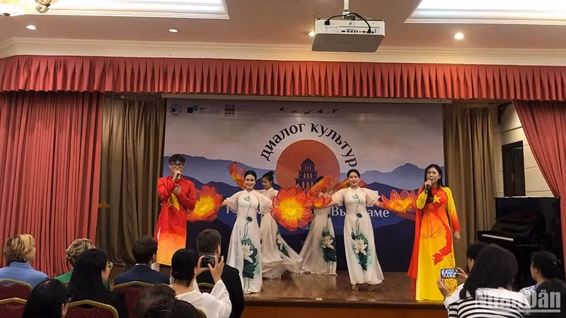 A performance in the programme.