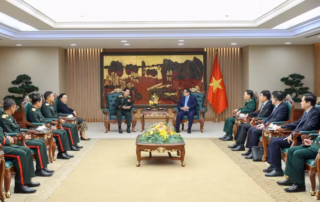 At the reception (Photo: VNA)