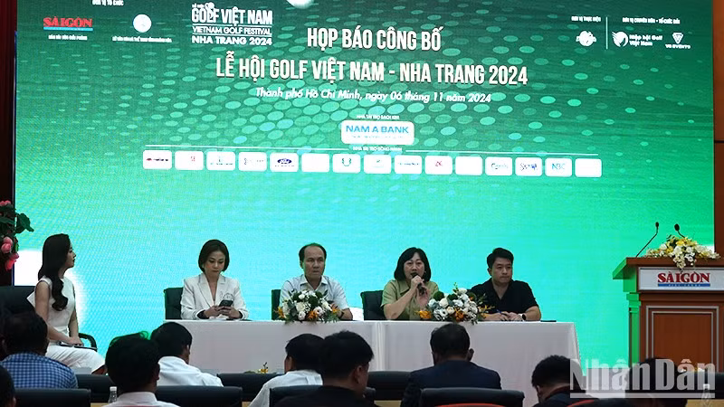 At the press conference 