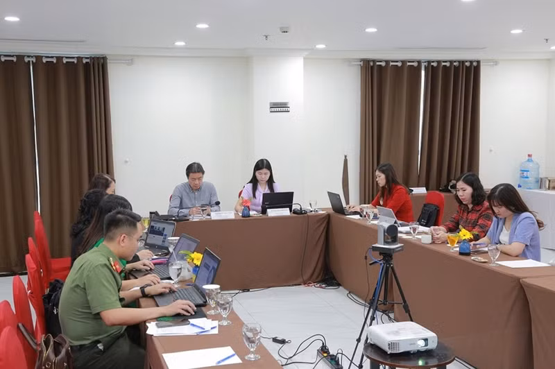 Participants at the training programme (Photo: qdnd.vn)