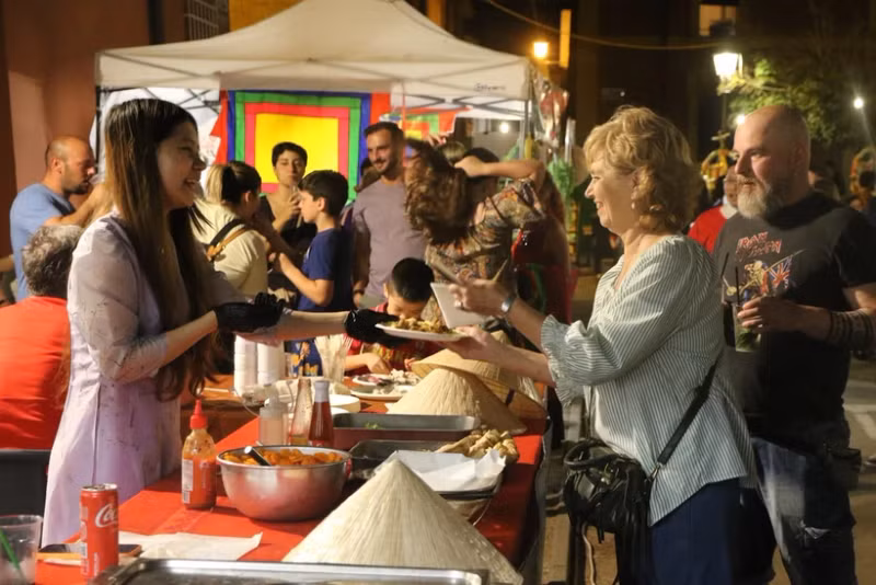 Vietnamese culture and cuisine were introduced at the 16th Bagnara ethnic culture festival in Bagnara di Romagna commune of Italy's Ravenne province in June 2024. (Photo: VNA)