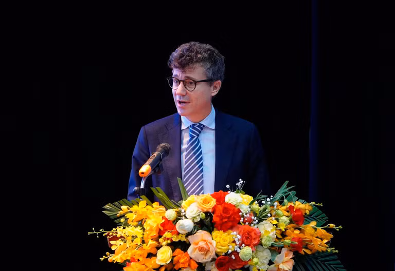 UNESCO Representative to Vietnam Jonathan Wallace Baker (Photo: vietnamnet.vn)