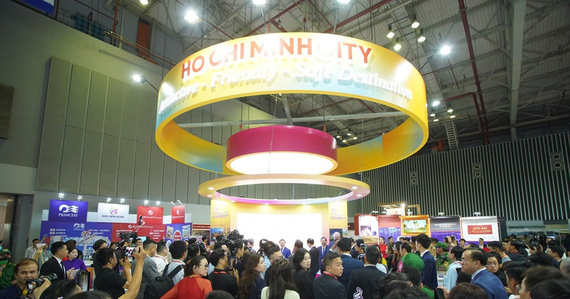 At the 17th International Travel Expo Ho Chi Minh City in 2023 (Photo: itehcmc.travel)