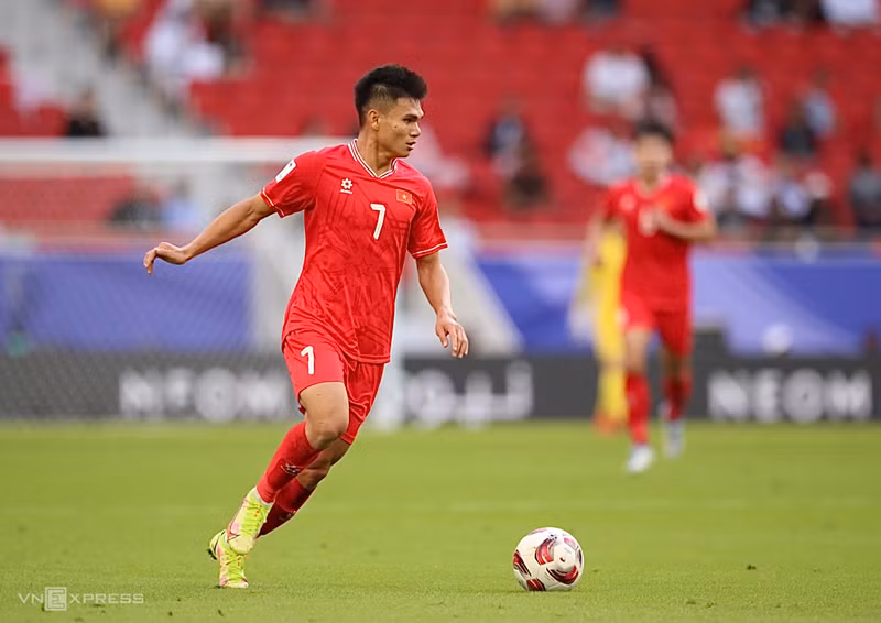 Defender Pham Xuan Manh. (Photo: VnExpress)