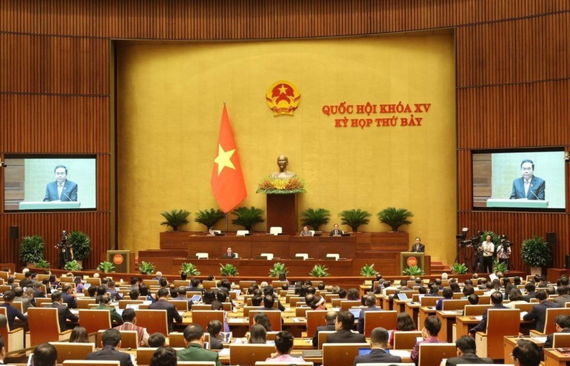 At a meeting of the 15th NA (Photo: VNA)