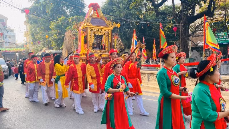 A procession at the event 