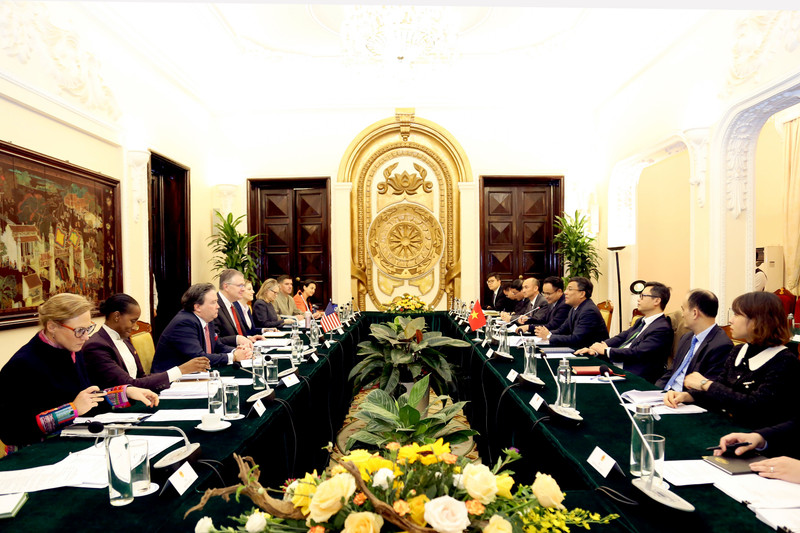 At the dialogue (Photo: Ministry of Foreign Affairs)