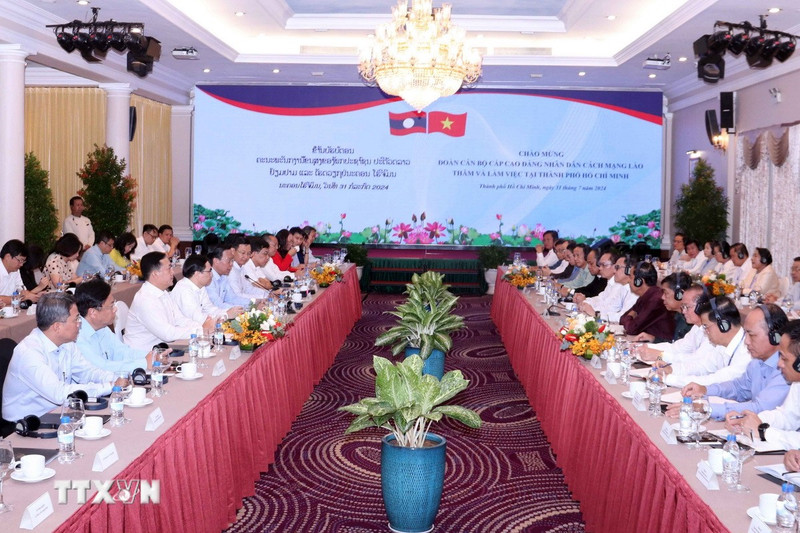 At the meeting (Photo: VNA)