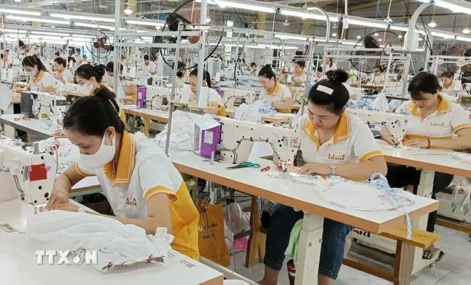 A garment factory in Vietnam (Illustrative photo: VNA)