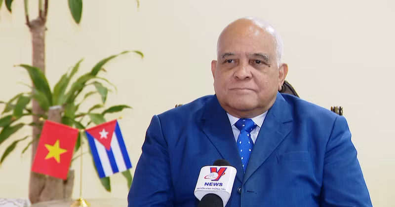 Cuban Ambassador to Vietnam Orlando Nicolas Hernandez Guillen (Photo: VNA)