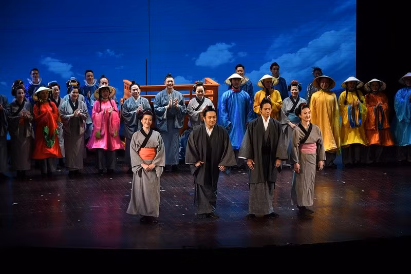The ‘Princess Anio’ joint-opera project was launched to observe the 50th anniversary of diplomatic relations between Japan and Vietnam. (Photo: baoquocte.vn)