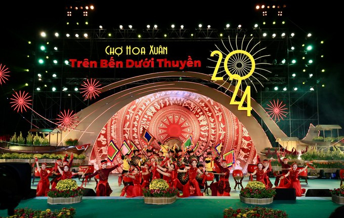 A performance at the opening ceremony (Photo: sggp.org.vn)