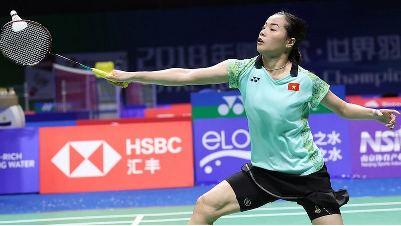 Badminton player Nguyen Thuy Linh (Photo: Sports Authority of Vietnam)