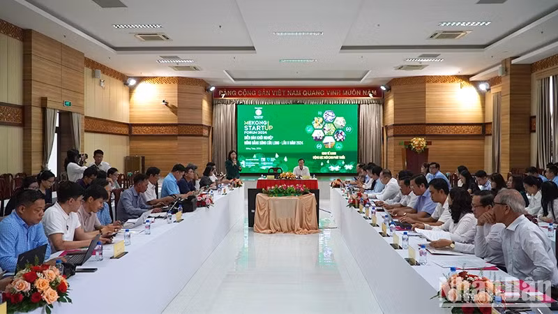 At the press conference 