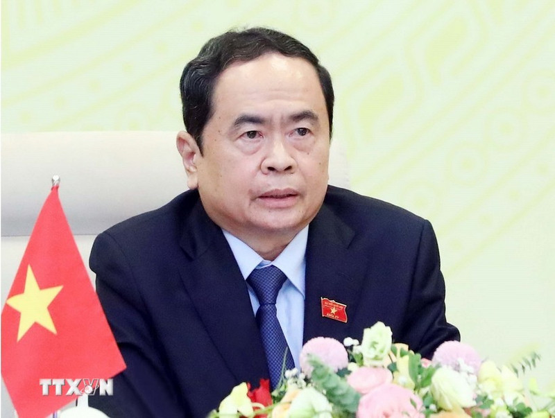 Politburo member, Chairman of the Vietnamese National Assembly for the 2021-2026 tenure Tran Thanh Man (Photo: VNA)