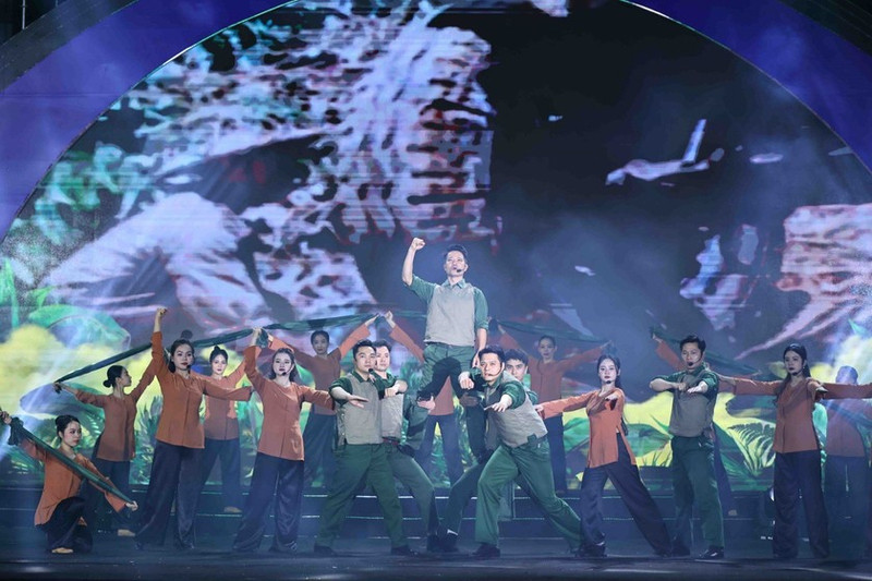 A performance at the programme (Photo: baophapluat.vn)
