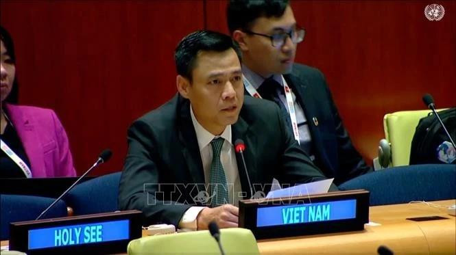 Ambassador Dang Hoang Giang, Permanent Representative of Viet Nam to the United Nations. (Photo: VNA) 