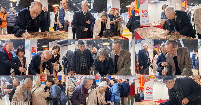 Nhan Dan Newspaper's special supplement recalls memories of OVs in France about national reunification day 