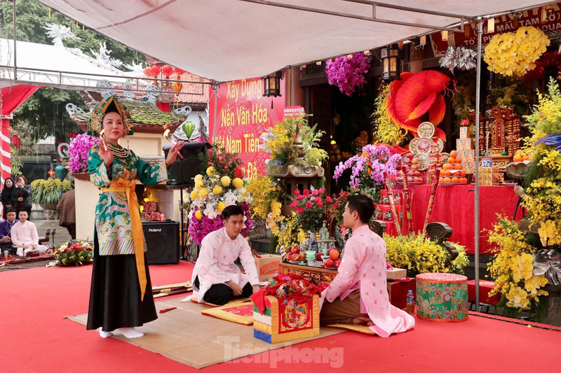 Worship of Mother Goddesses of the Three Realms introduced to public in Tuyen Quang (Photo: tienphong.vn)