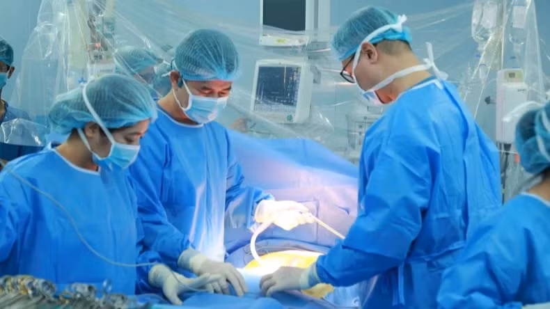 Doctors at Central Military Hospital 108 performed multi-tissue and organ transplants. (Photo courtesy of the hospital)