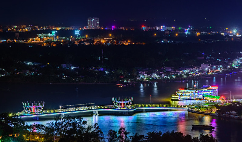 Ninh Kieu pedestrian bridge in Can Tho City (Photo: vinwonders.com)