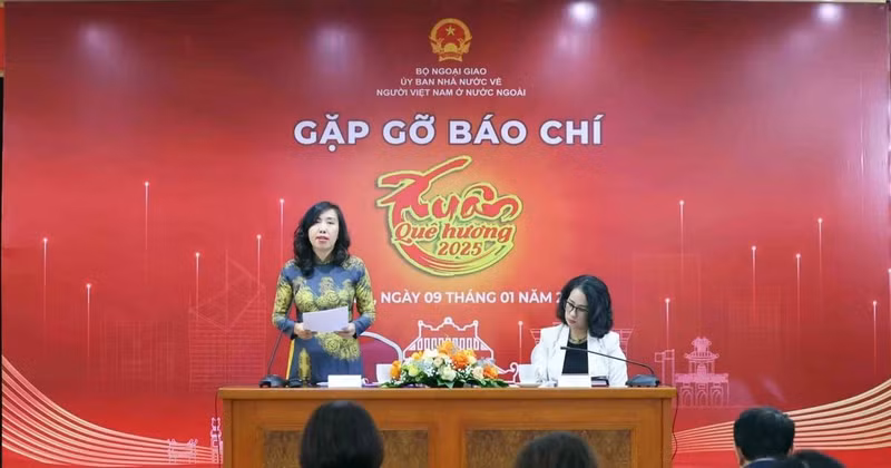 Deputy Minister of Foreign Affairs Le Thi Thu Hang speaks at the press conference in Hanoi on January 9. (Photo: VNA)
