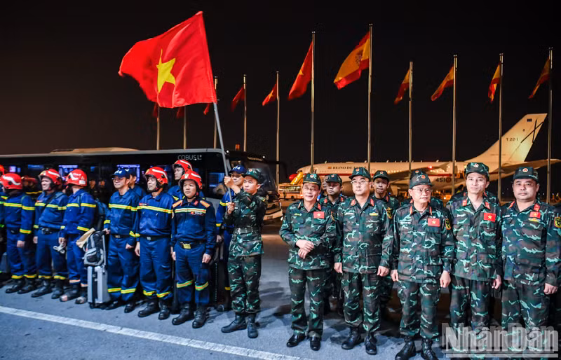 After completing their mission over 10 days, the soldiers returned home with a sense of joy and accomplishment.