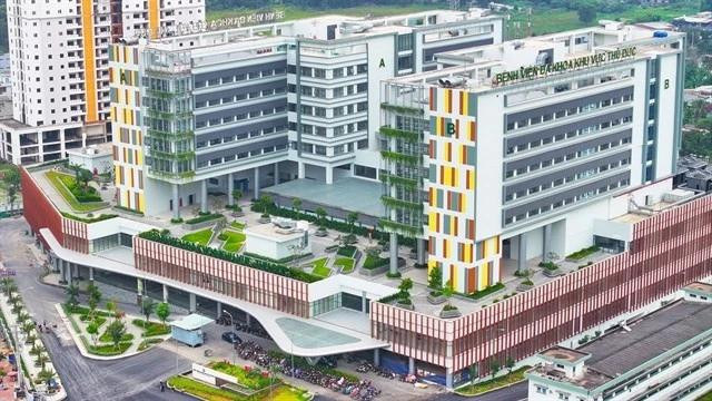 The 1,000-bed Thu Duc Regional General Hospital in Ho Chi Minh City’s northeastern gateway is set to be inaugurated in April to mark the 50th National Reunification Day. (Photo: plo.vn)