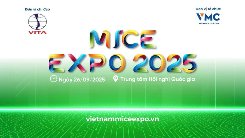 The third MICE EXPO 2025 will be held at Hanoi's National Convention Centre on September 26