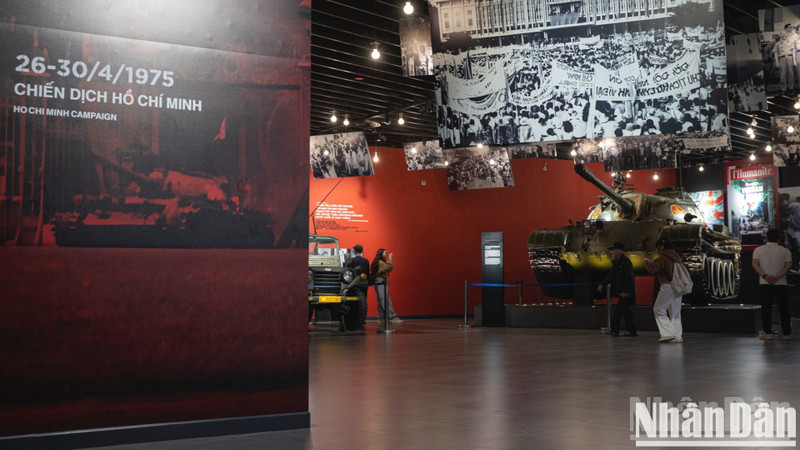 The glorious date of April 30, 1975, is vividly recreated through historical artefacts at the Vietnam Military History Museum.