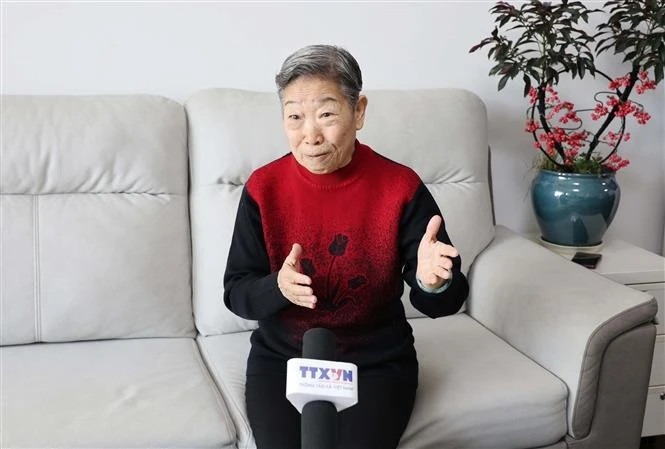 Yu Shuhui, a long-standing figure in China–Vietnam friendship circles (Photo: VNA)