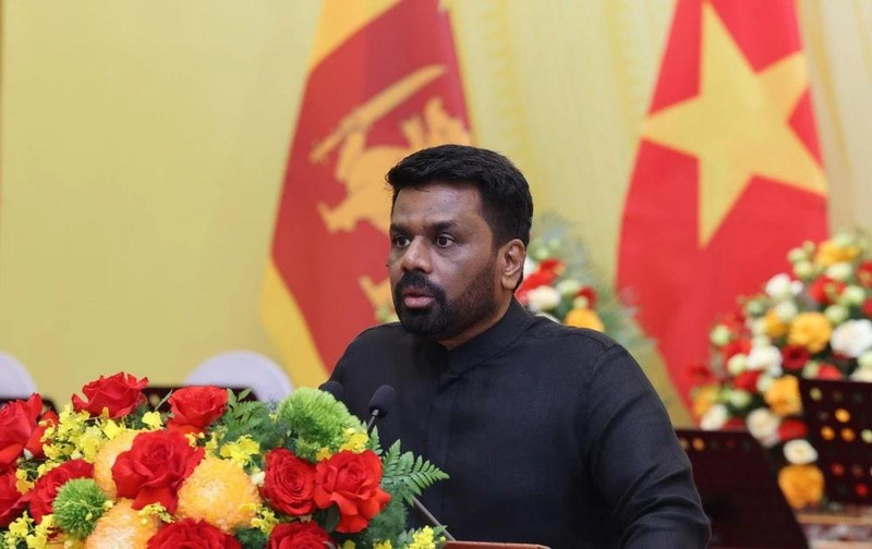 Sri Lankan President Anura Kumara Dissanayaka (Photo: VNA)