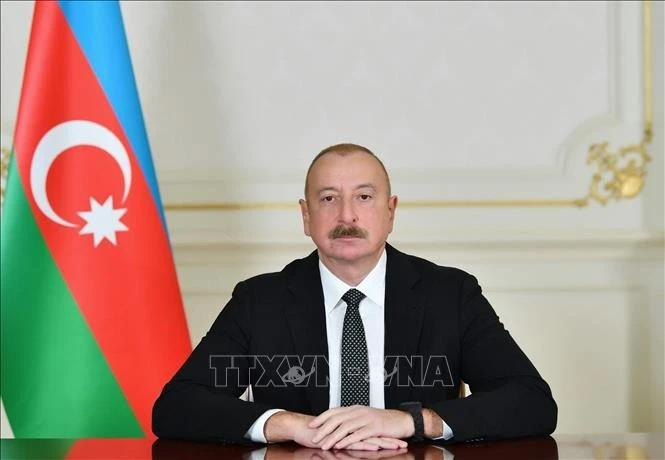 President of Azerbaijan Ilham Aliyev (Photo: VNA)