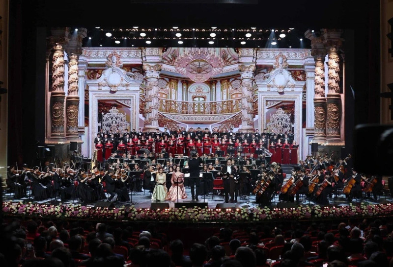 At the Viet Nam–Kazakhstan Friendship Concert in Astana on May 6. (Photo: VNA)