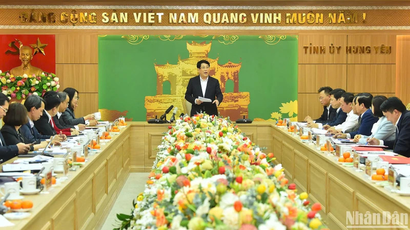 State President Luong Cuong speaks at the conference. (Photo: NDO)