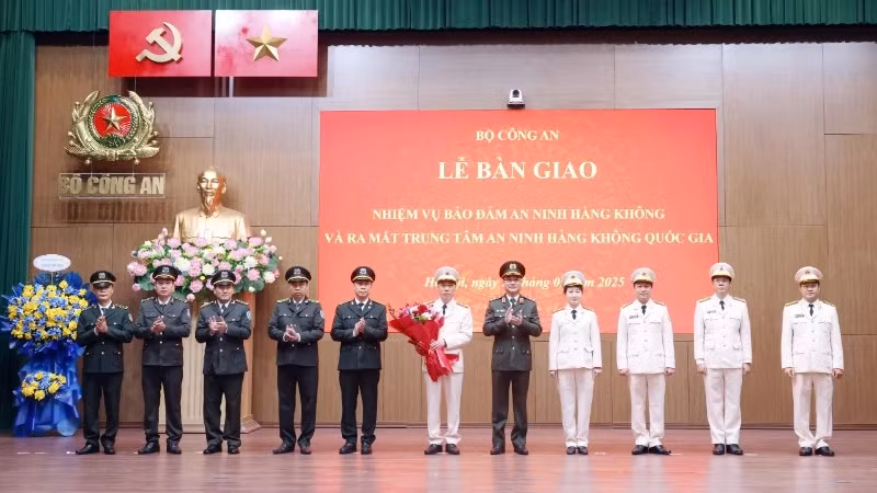 Minsitry of Public Security on February 28 launches the National Aviation Security Centre. (Photo: NDO)
