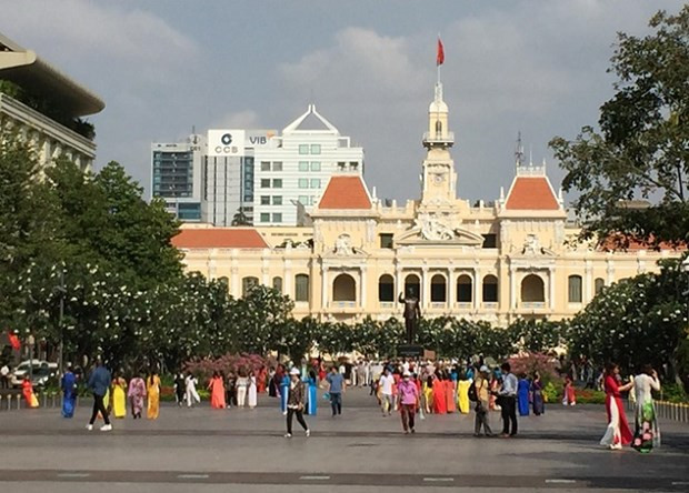 A corner of HCM City (Photo: VNA)