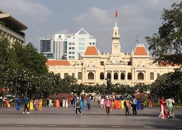 A corner of HCM City (Photo: VNA)
