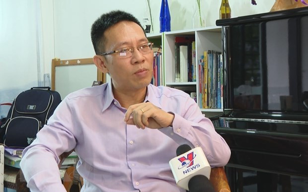 Dr. Pham Duc Minh from the Agency for Science, Technology and Research under the Singaporean Government (Photo: VNA)