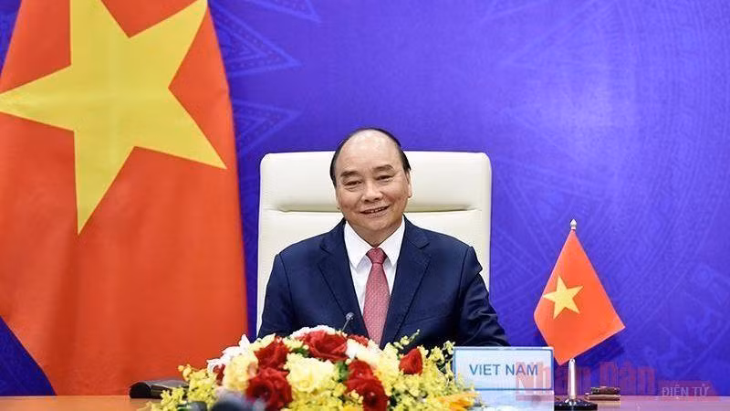 President Nguyen Xuan Phuc. (Photo: Tran Hai)