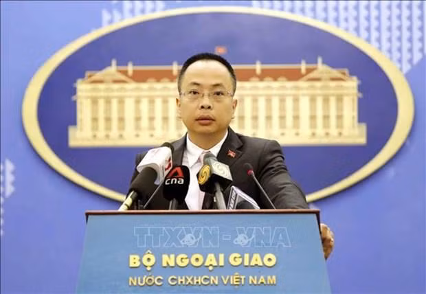 Deputy spokesman Doan Khac Viet (Photo: VNA)